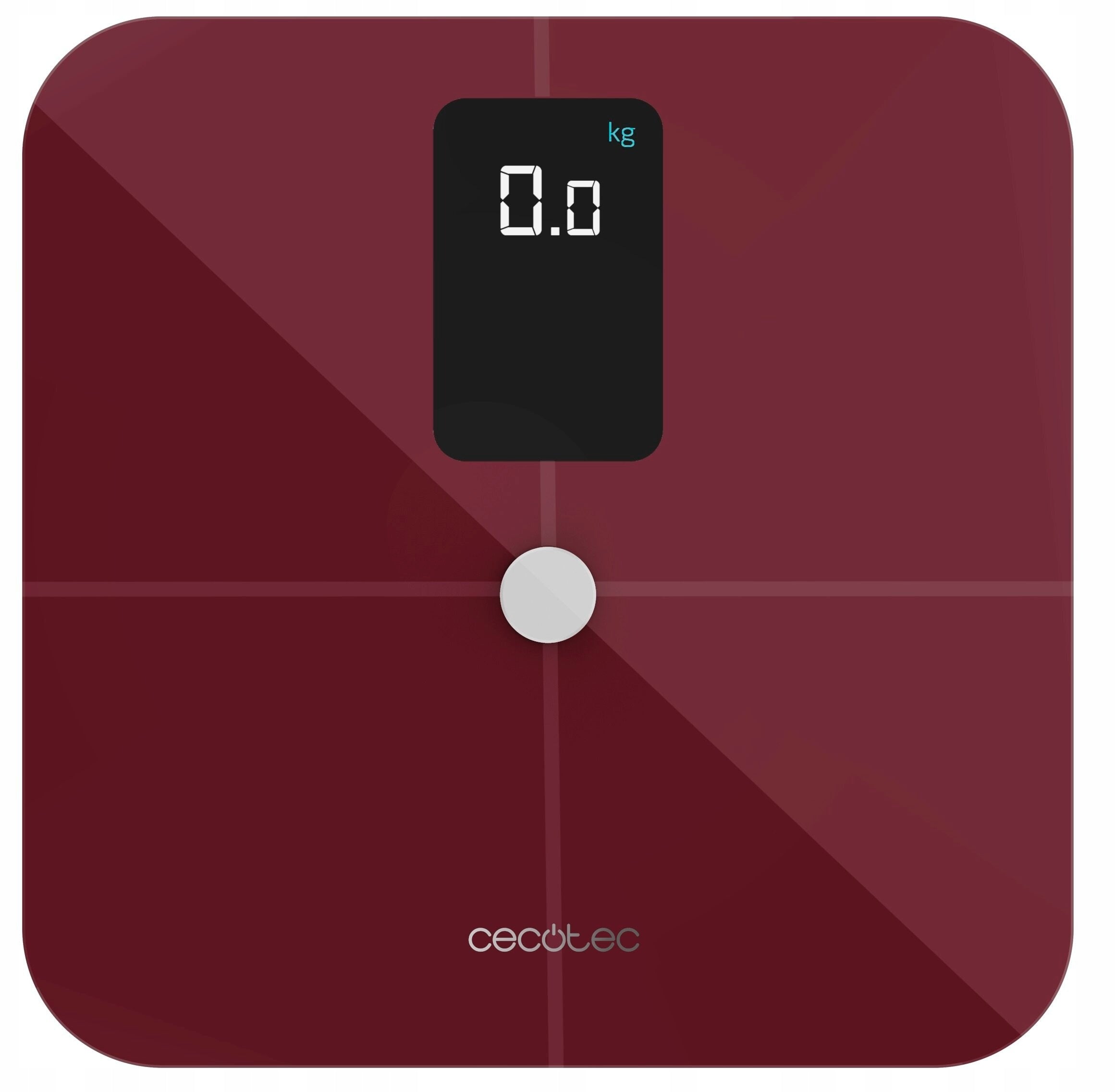 Surface Precision 10400 Garnet Burgundy Cecotec Bathroom Scale
