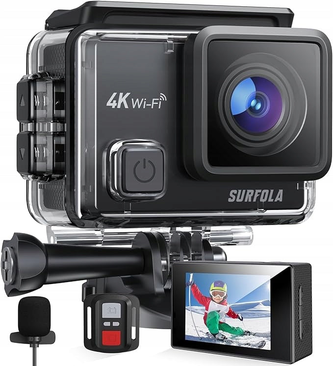 Surfola SF230 4K UHD Sports Camera