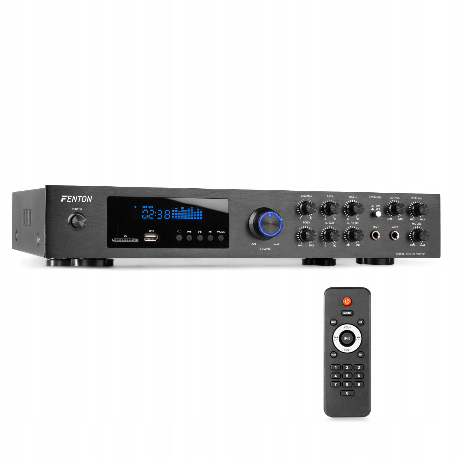Surround 5.1 BT FM Home Theater Amplifier Fenton Manufacturer code 103.230