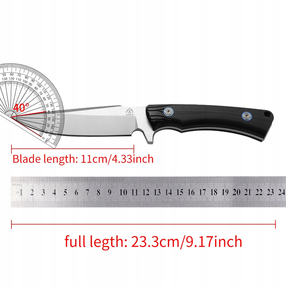 Survival tactical knife, fixed knife, outdoor straight knife Packaging status original