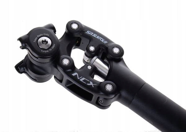 Suspension pole SR Suntour SP25-NCX BLK (31.6*350mm), aluminium Diameter 31.6 mm