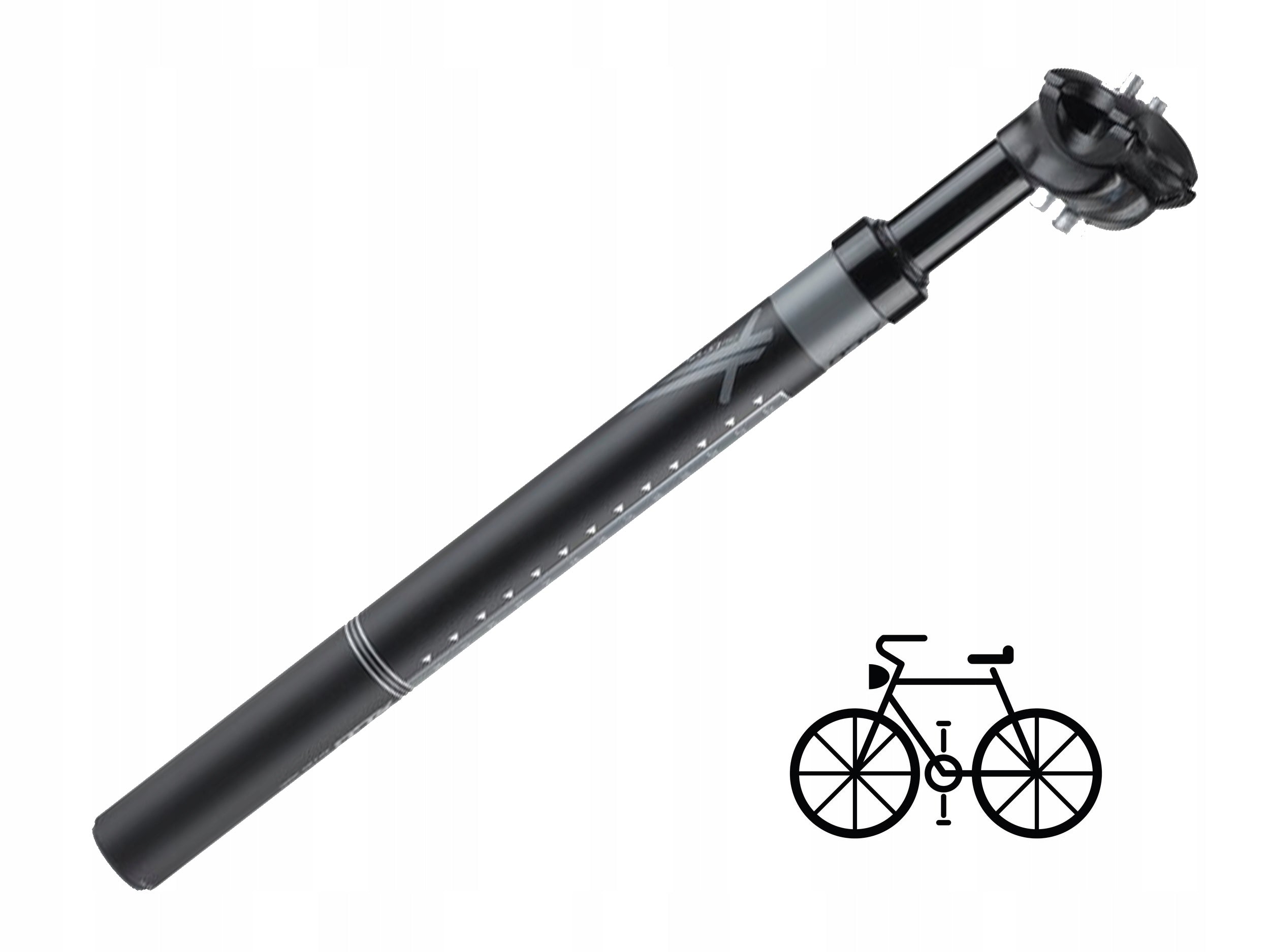 Suspension pole XLC SP-S05 PRO MTB adjustable max. 120kg STRONG 31,6mm Color multicolor