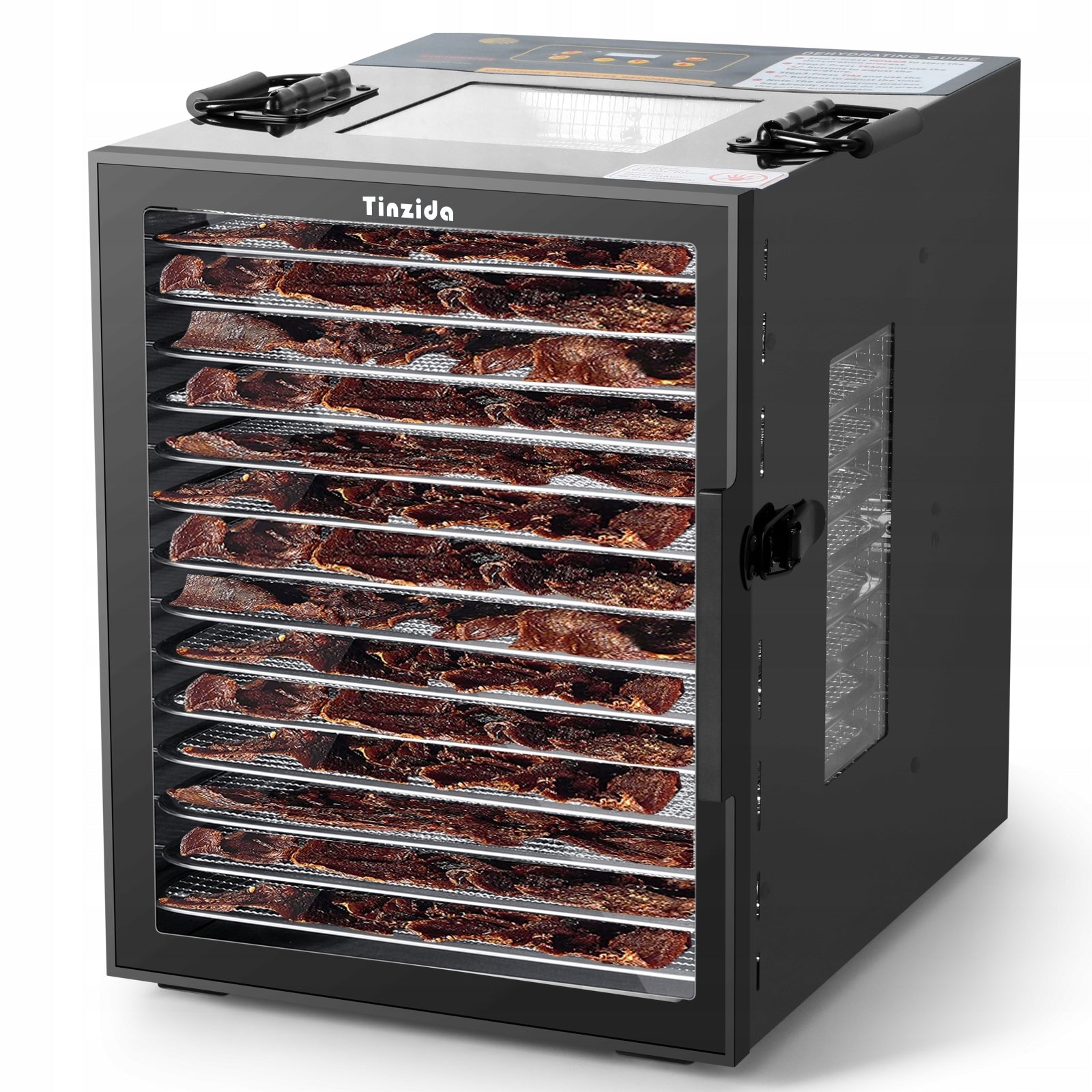 Suszarki żywności Stal nierdzewna 1000 W Tinzida Dehydrator TZD-14DG 14 tac Manufacturer code TZD103-AJ