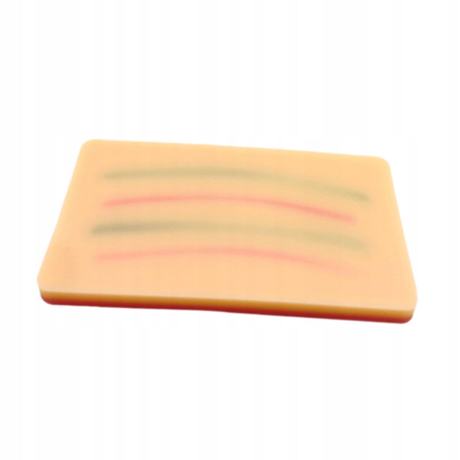 Sutures Pad Silicone Skin Realistic Three Layer Professional Versatile Medical device no