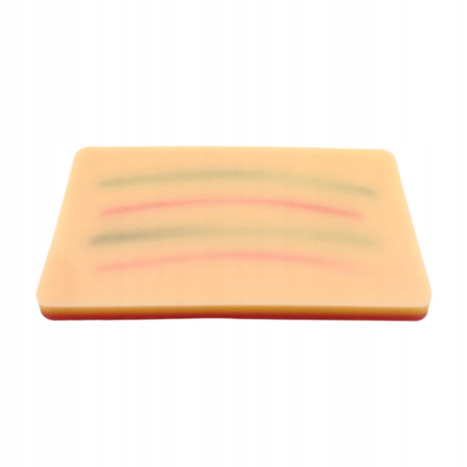 Sutures Pad Silicone Skin Realistic Three Layer Professional Versatile Medical device type accessories for a medical device or a product without an intended medical purpose
