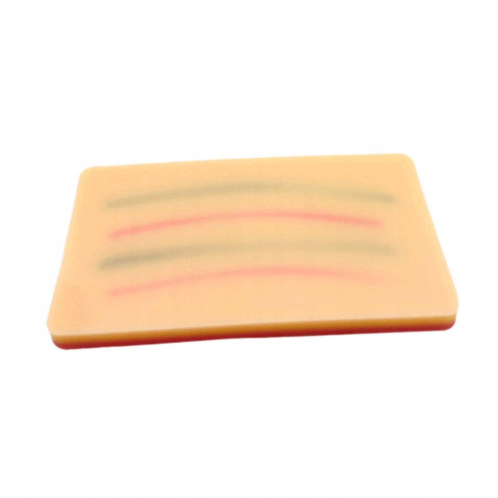 Sutures Pad Silicone Skin Realistic Three Layer Professional Versatile