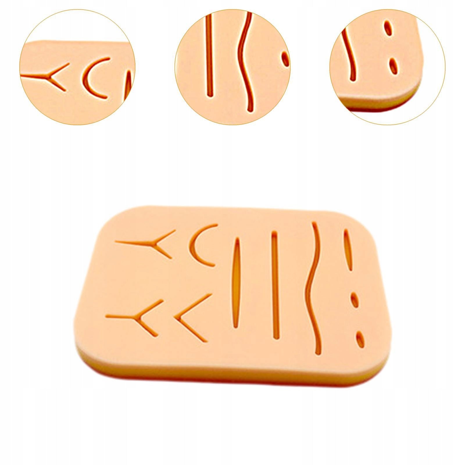 Sutures Practice Pads Versatile Professional Design for Training Three Medical device type accessories for a medical device or a product without an intended medical purpose