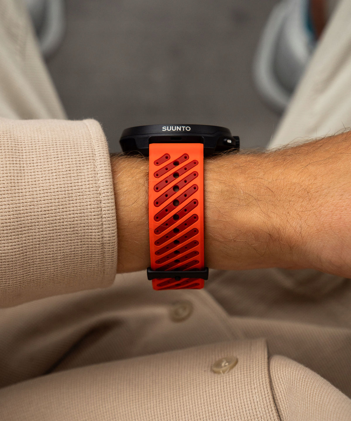 Suunto Race 2 Coral Orange Multisport Watch [Sapphire Glass] Brand Suunto