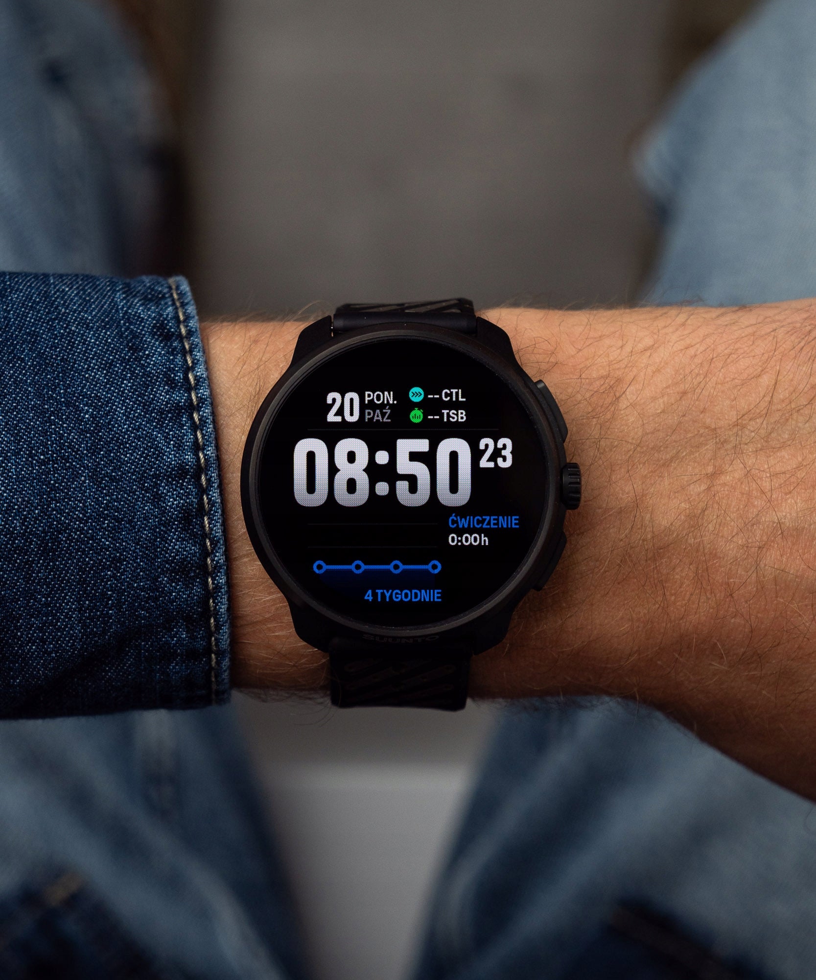 Suunto Race 2 Titanium Black Multisport Watch [Sapphire Glass] Packaging status original