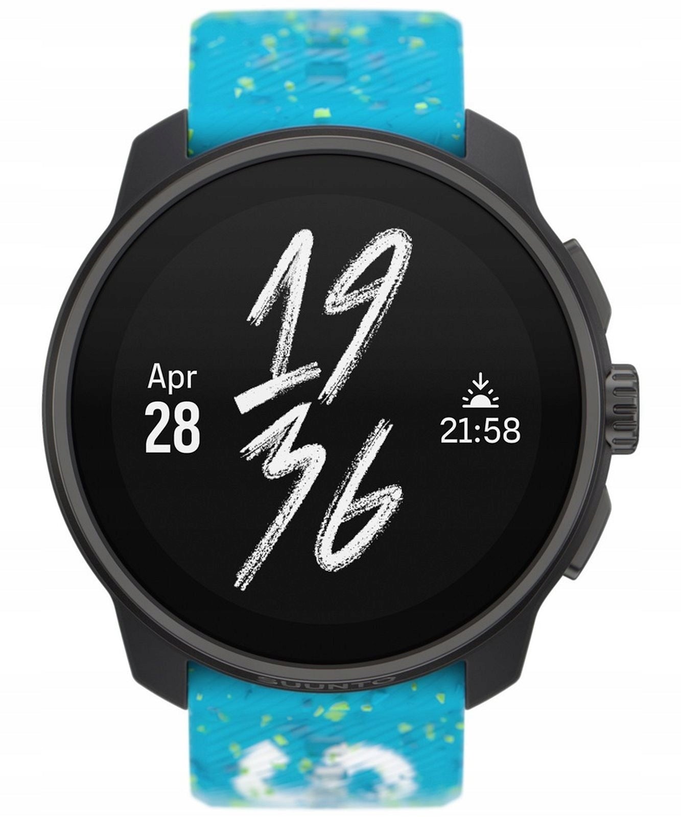 Suunto Race S Power Blue Multisport Watch Packaging status original