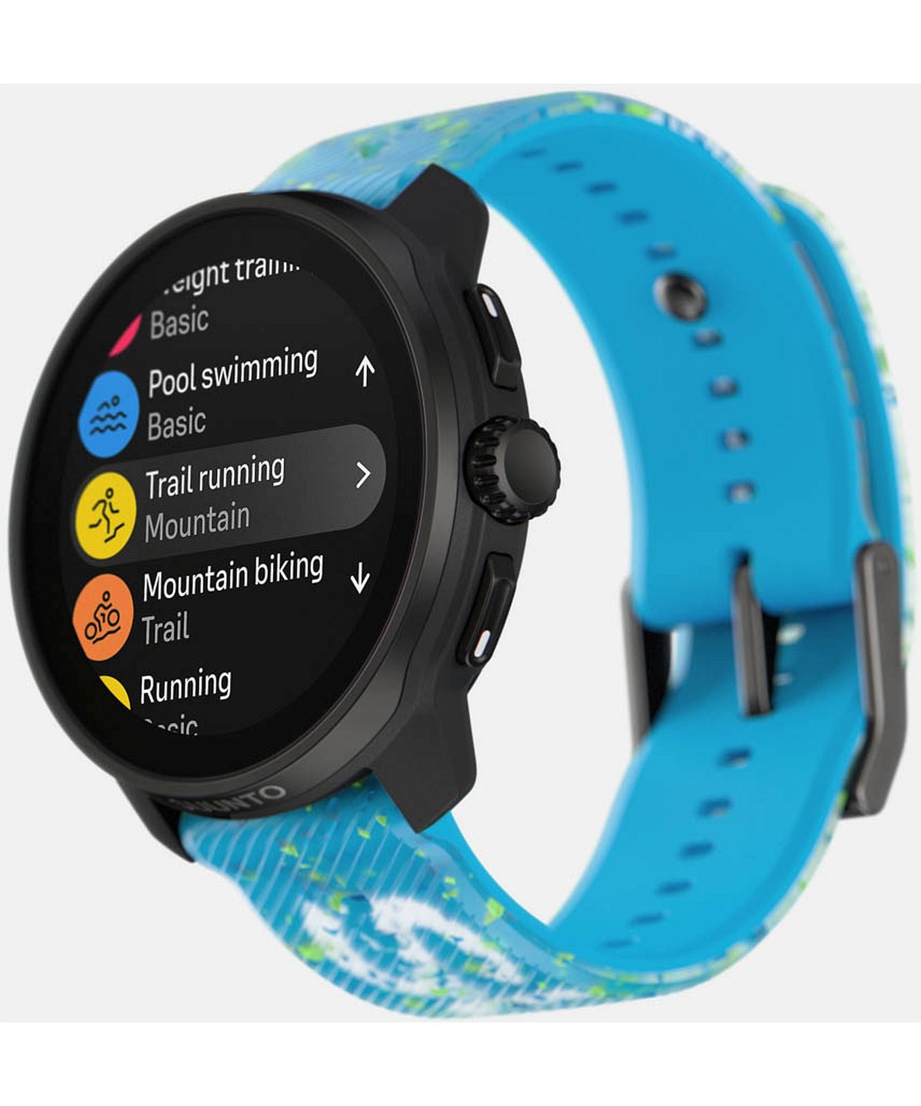 Suunto Race S Power Blue Multisport Watch Strap material other