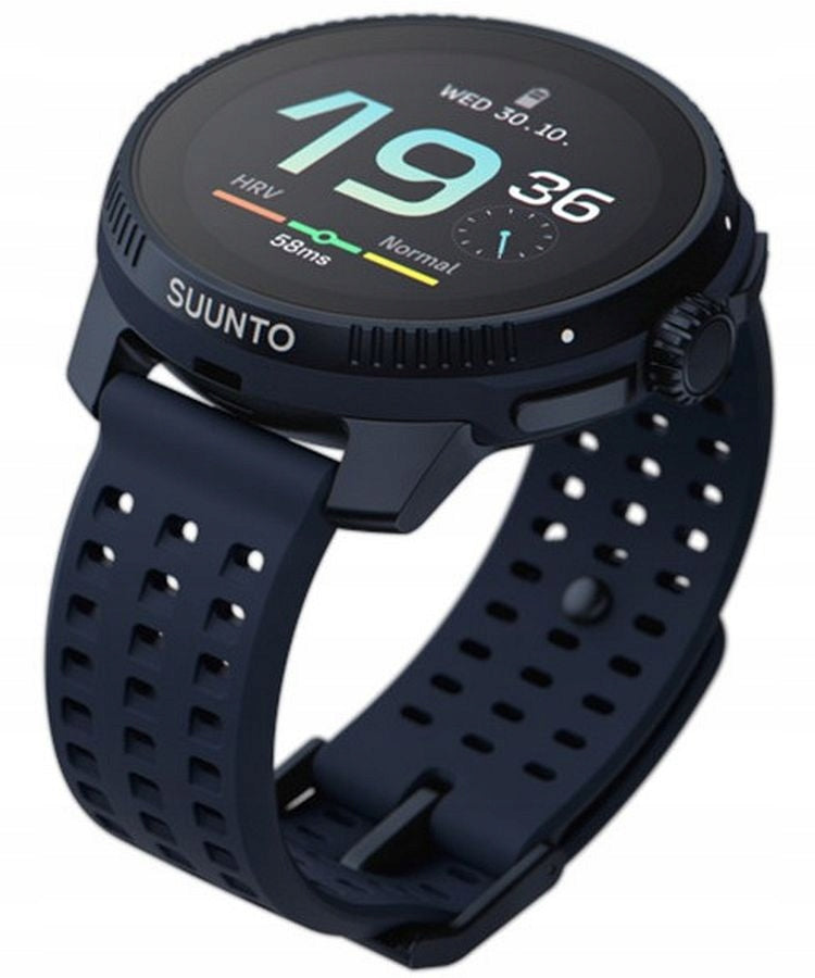 Suunto Race Smartwatch GPS Sports Maps AMOLED Sapphire Steel Navy Blue Brand Suunto