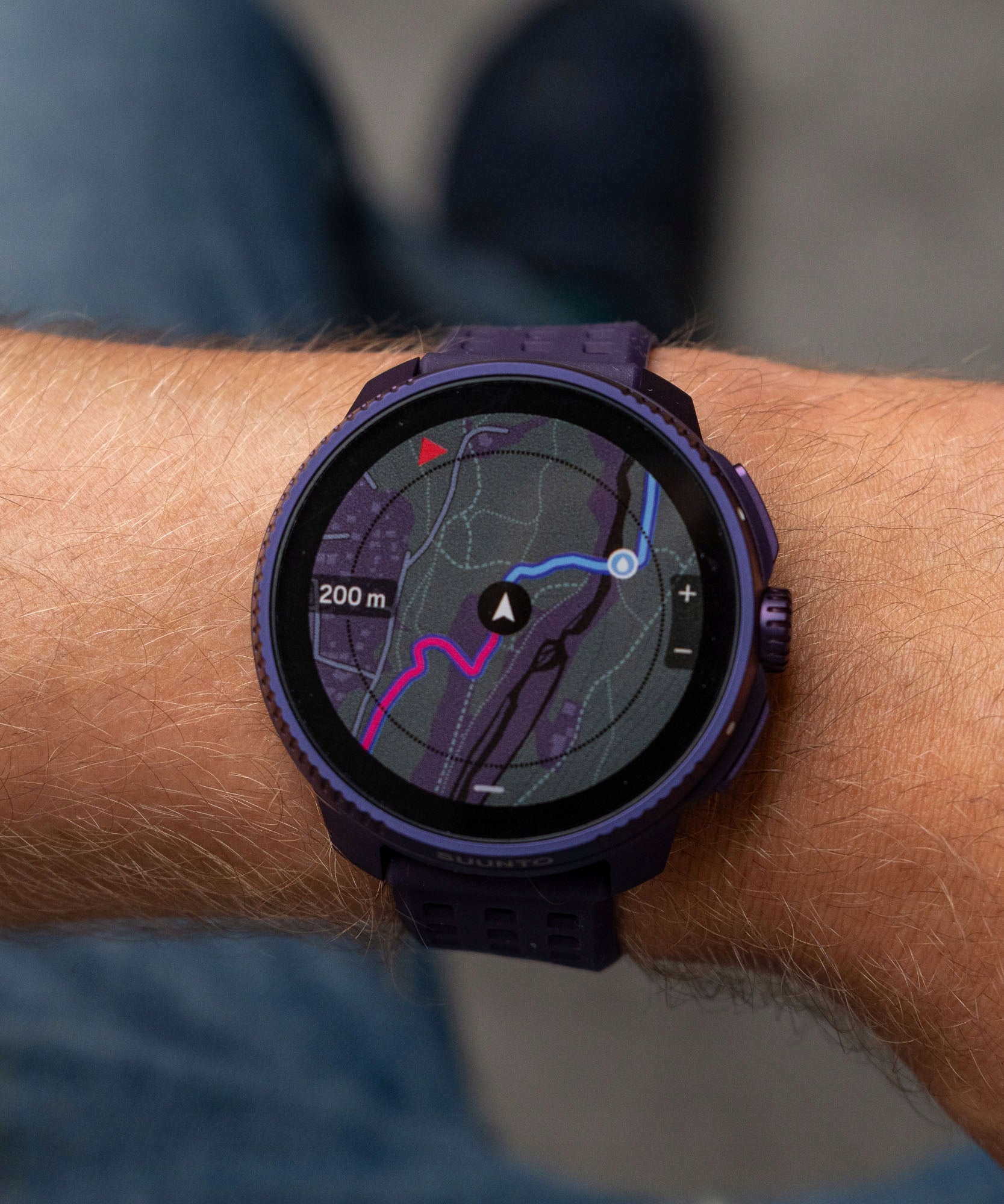Suunto Race Titanium Amethyst Multisport Watch [Sapphire Glass] Packaging status original