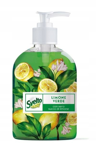 Svelto Dishwashing Liquid with Pump Limone Verde 450ml