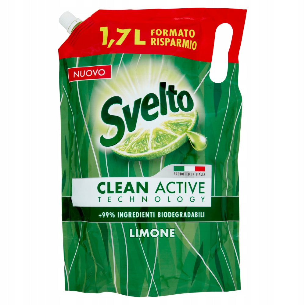Svelto Limone Dishwashing Liquid Lemon Stock (1,7L)