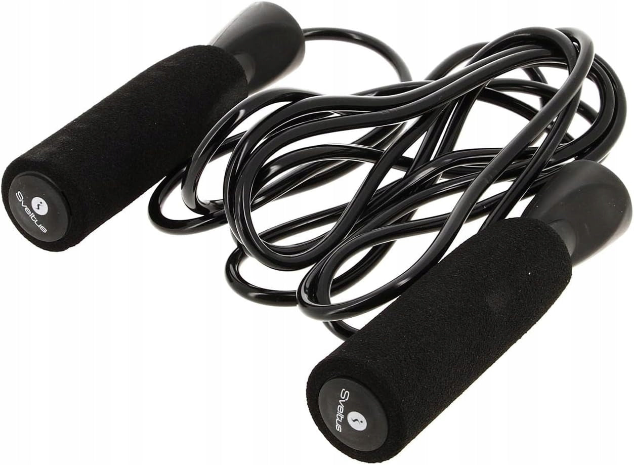 Sveltus Jump Rope Aerobic Core 3 m Black Bearing Fitness Product weight with unit packaging 0.2 kg