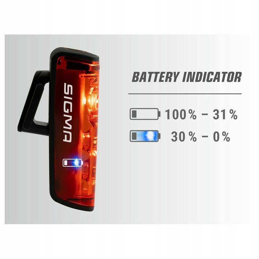 Světlo zadní Sigma Blaze Flash Packaging status original