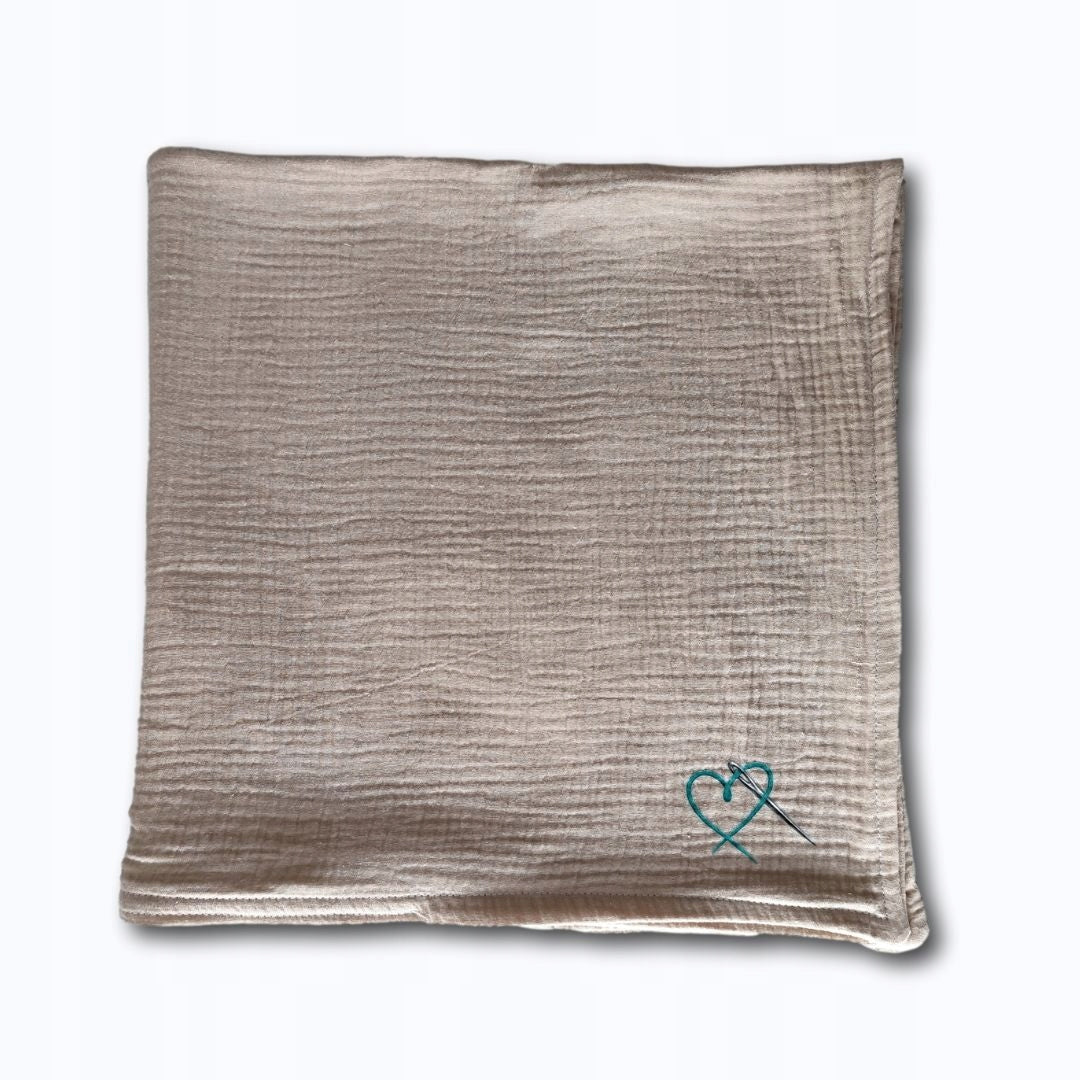 Swaddle -muslin Premium 100x70 Light Beige Manufacturer code OKM-100x70-JBE