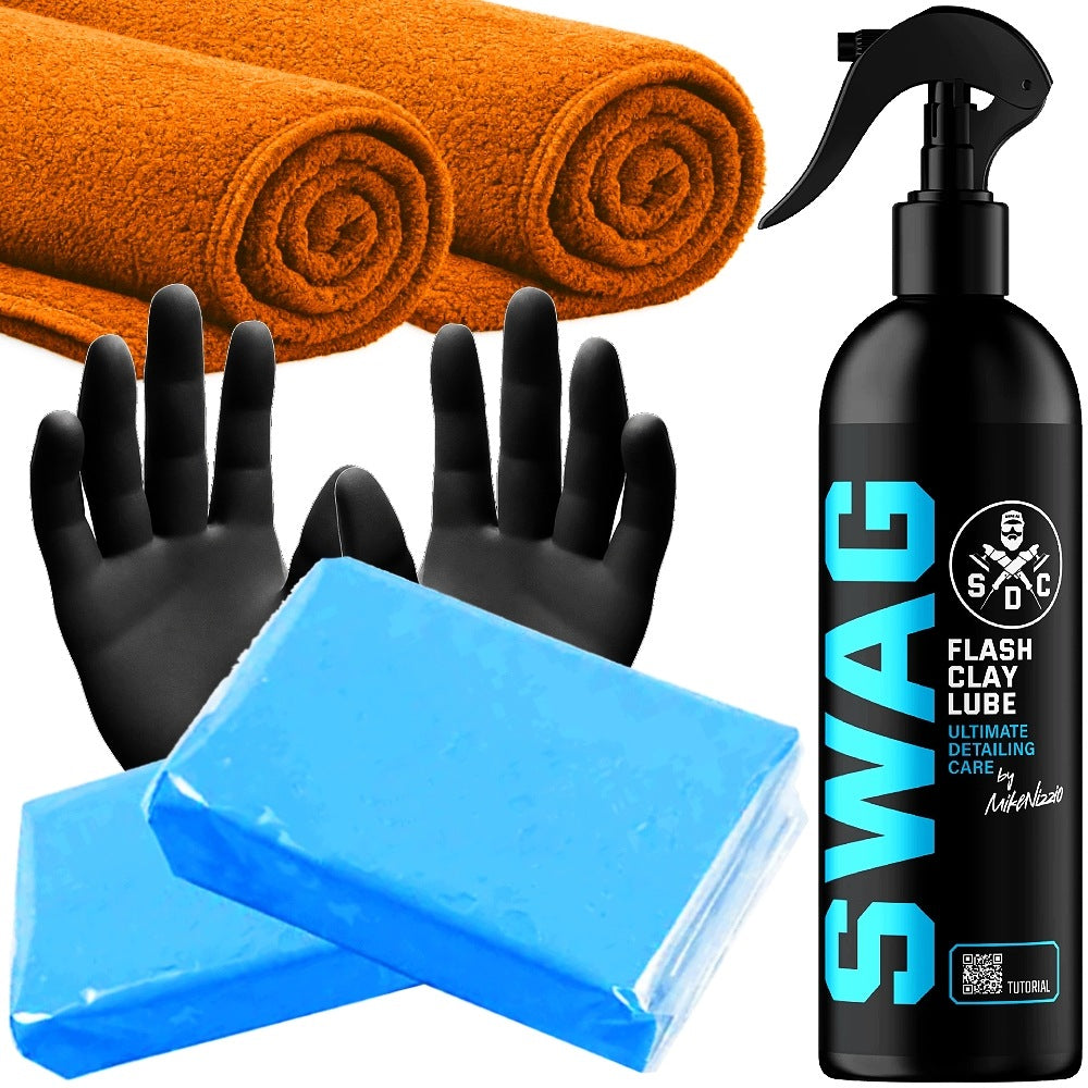 Swag Flash Clay Lube Lubricant Slip +Clay for Washing Paint Cleaning