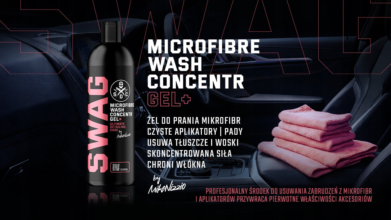 Swag Microfibre Wash Concentr Gel+ 500ml Microfiber and Pad Washing Gel Manufacturer Swag