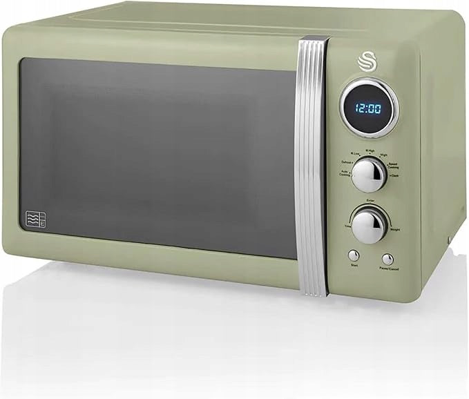 Swan Retro SM22030GNEU Digital Microwave 20L, Manufacturer code SM22030GNEU