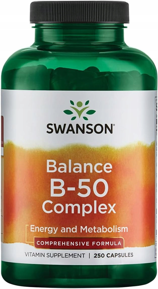 Swanson Balance B-50 Complex 250 capsules B COMPLEX
