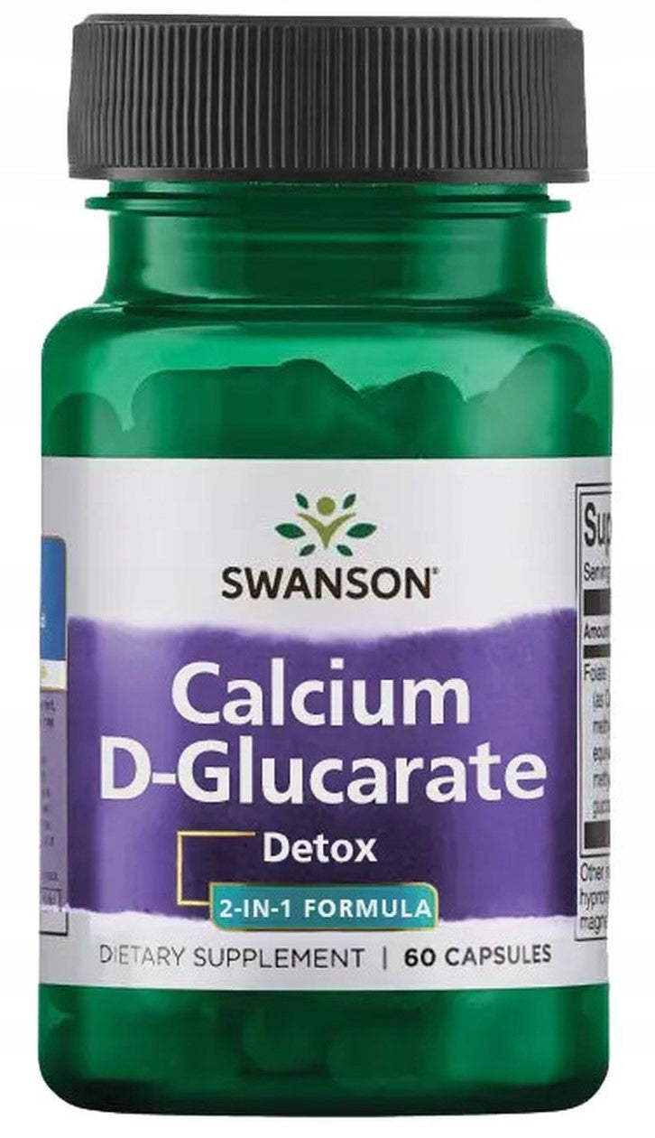 Swanson Calcium D-Glucarate CALCIUM 60 capsules