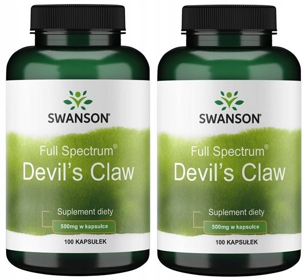 Swanson Devil's claw 500mg 200caps. Devil's claw Regeneration Rheumatism