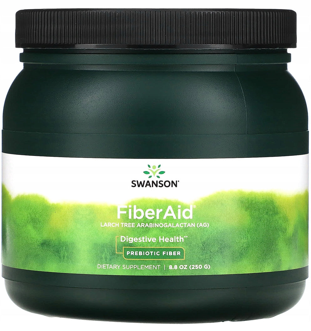 Swanson FiberAid | 250g | Arabinogalactan (AG) | PREBIOTIC | BOWEL FIBER