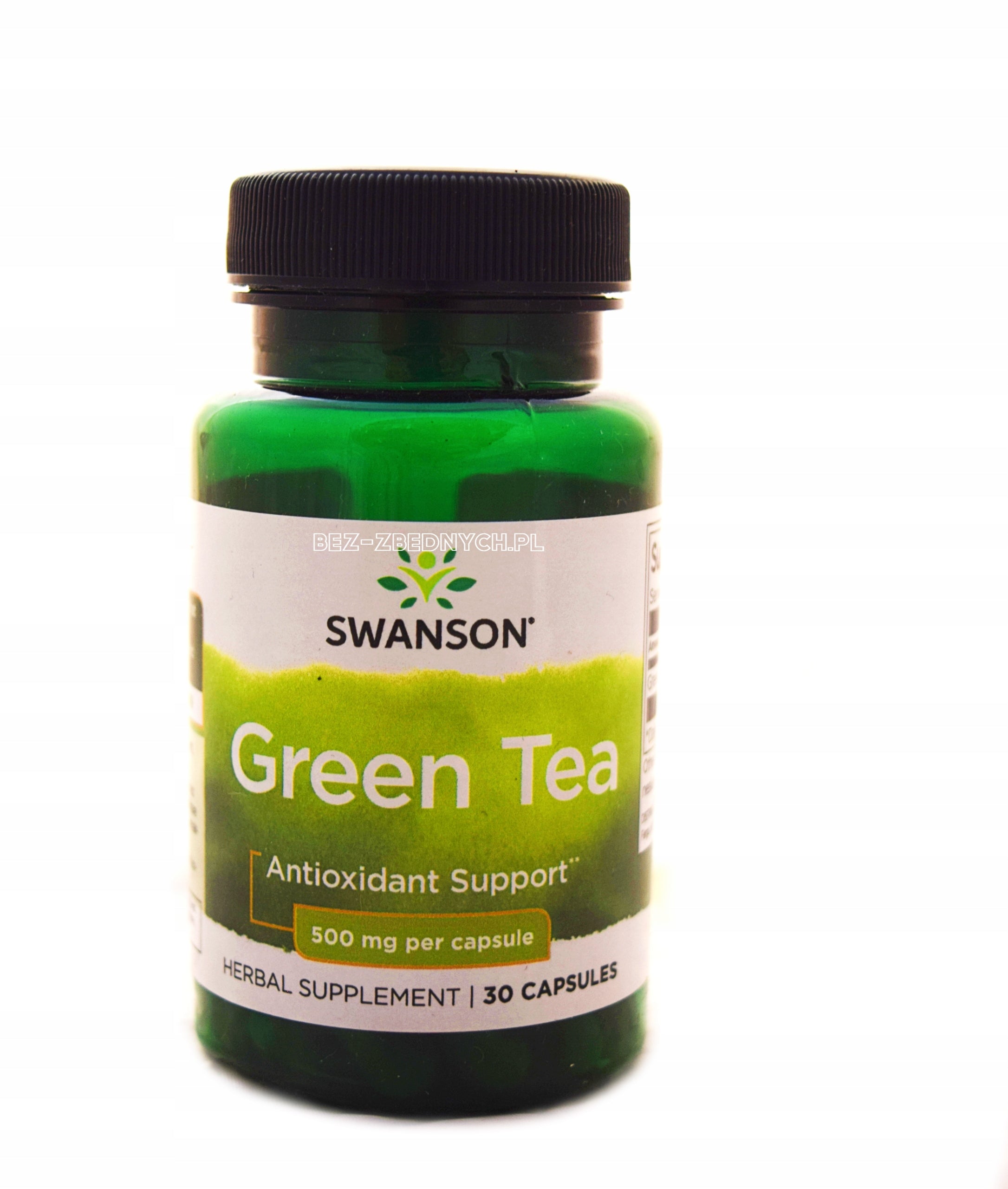 Swanson Green Tea 500mg 30caps GREEN TEA ANTIOXIDANT