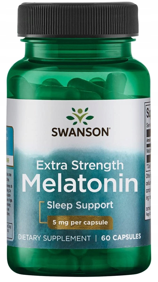 Swanson Melatonin 5 mg 60 capsules