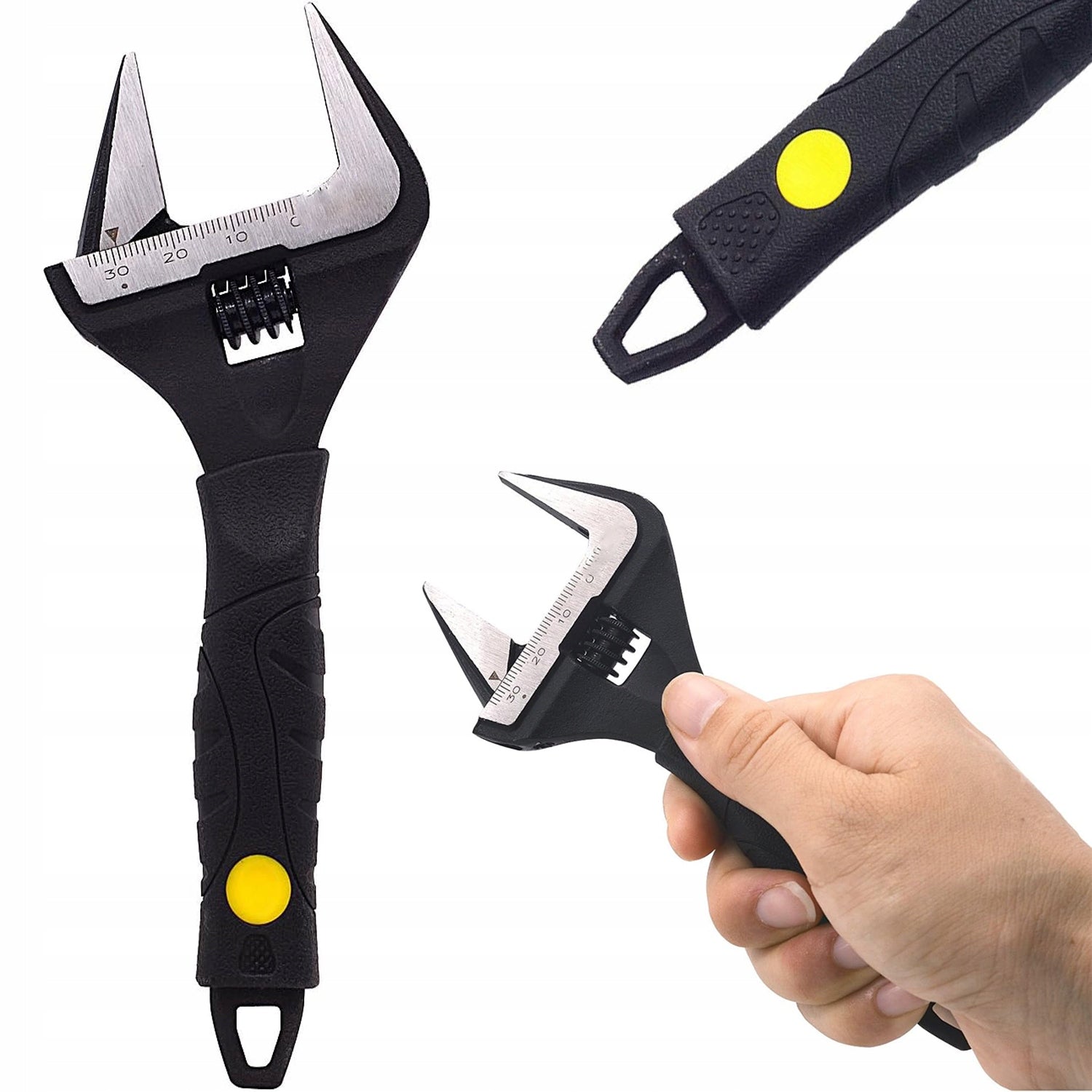 Swedish Adjustable Wrench 6'' 0-34mm Wide Universal