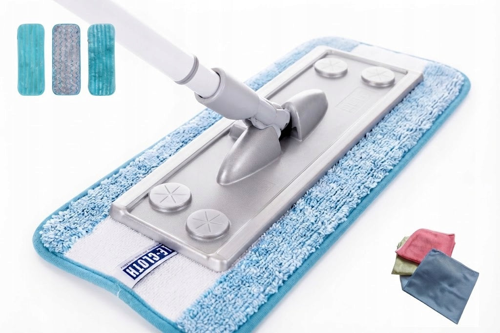 Swedish Mop 3IN1 squeegee 3 universal + 1 for glass cloth +3 cartridges