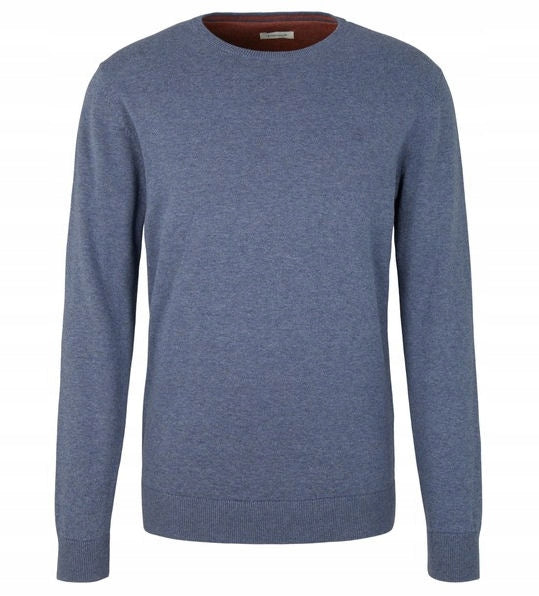 Tom Tailor Herrenpullover, blau 