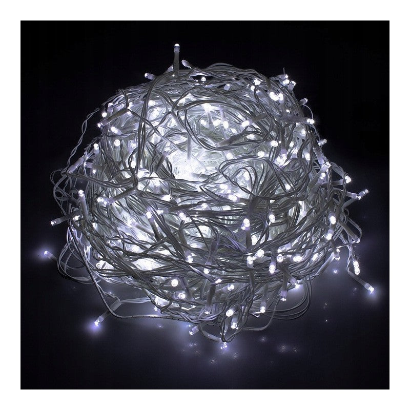 Garlianda-Eiszapfen, 300 LEDs, 15 Jahre 