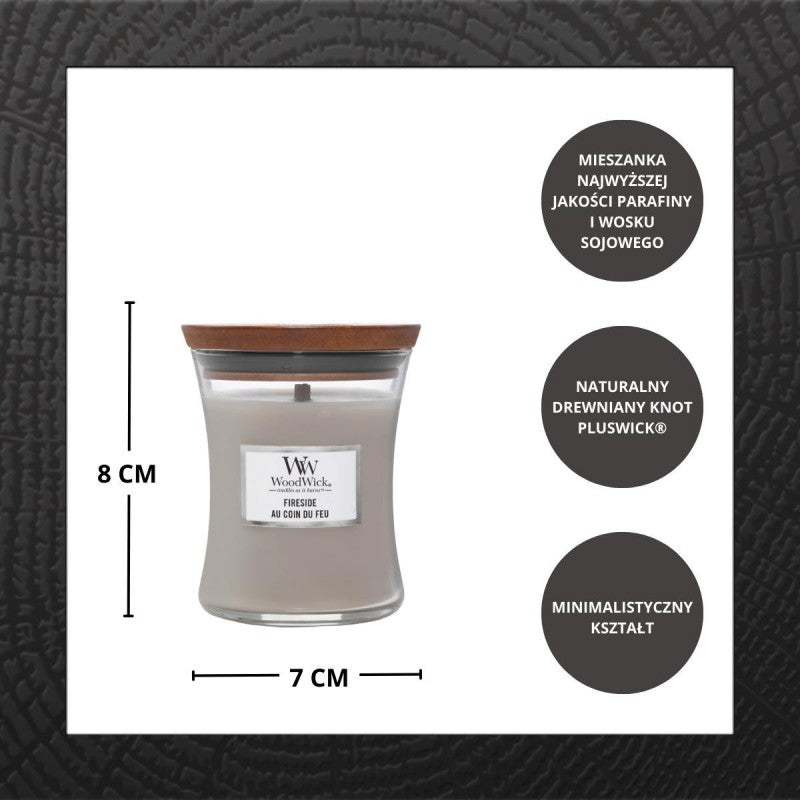 WoodWick Duftkerze Kamin, 85,0 g 