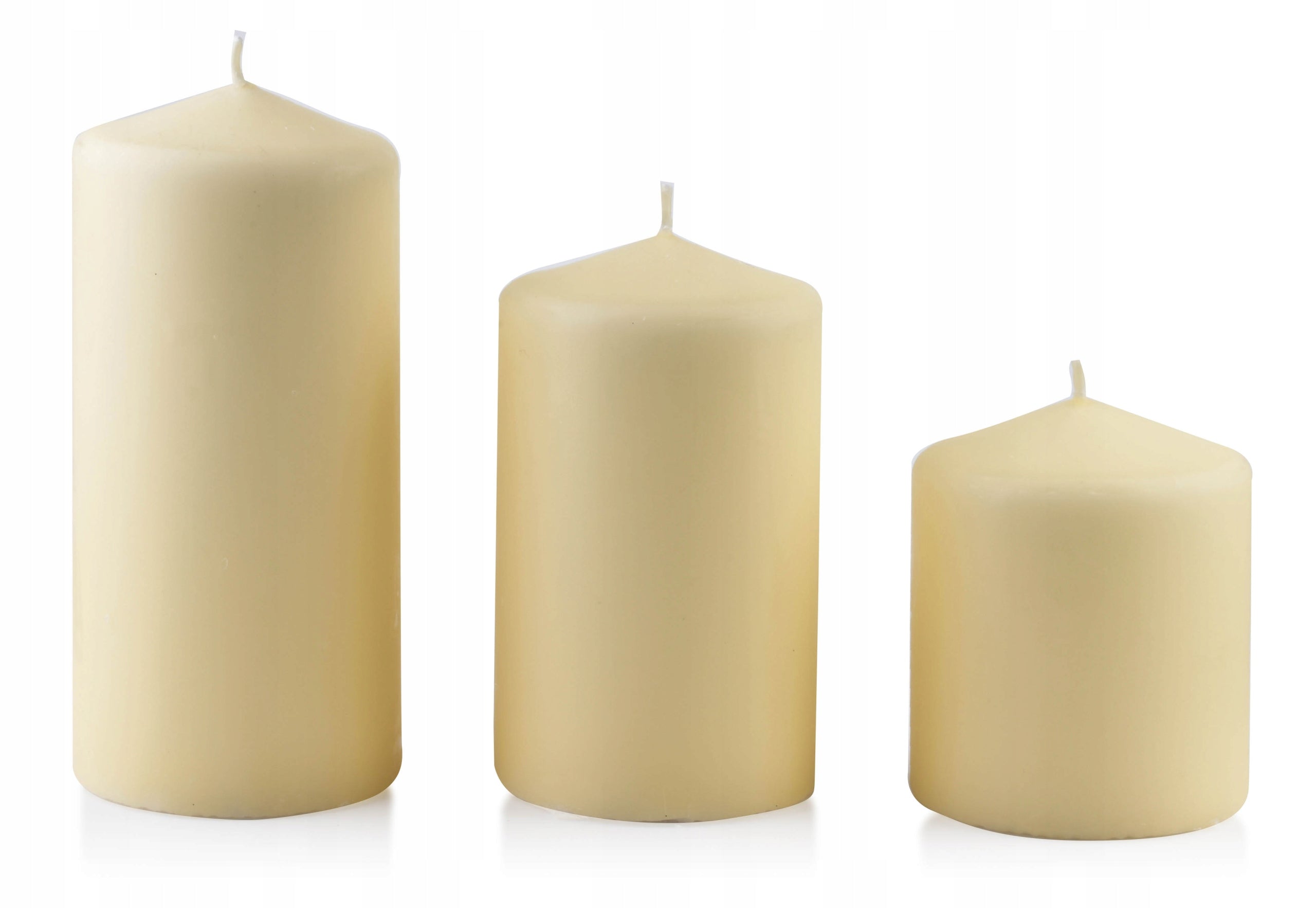 Kerze Classic Candles Creme, 14 cm 