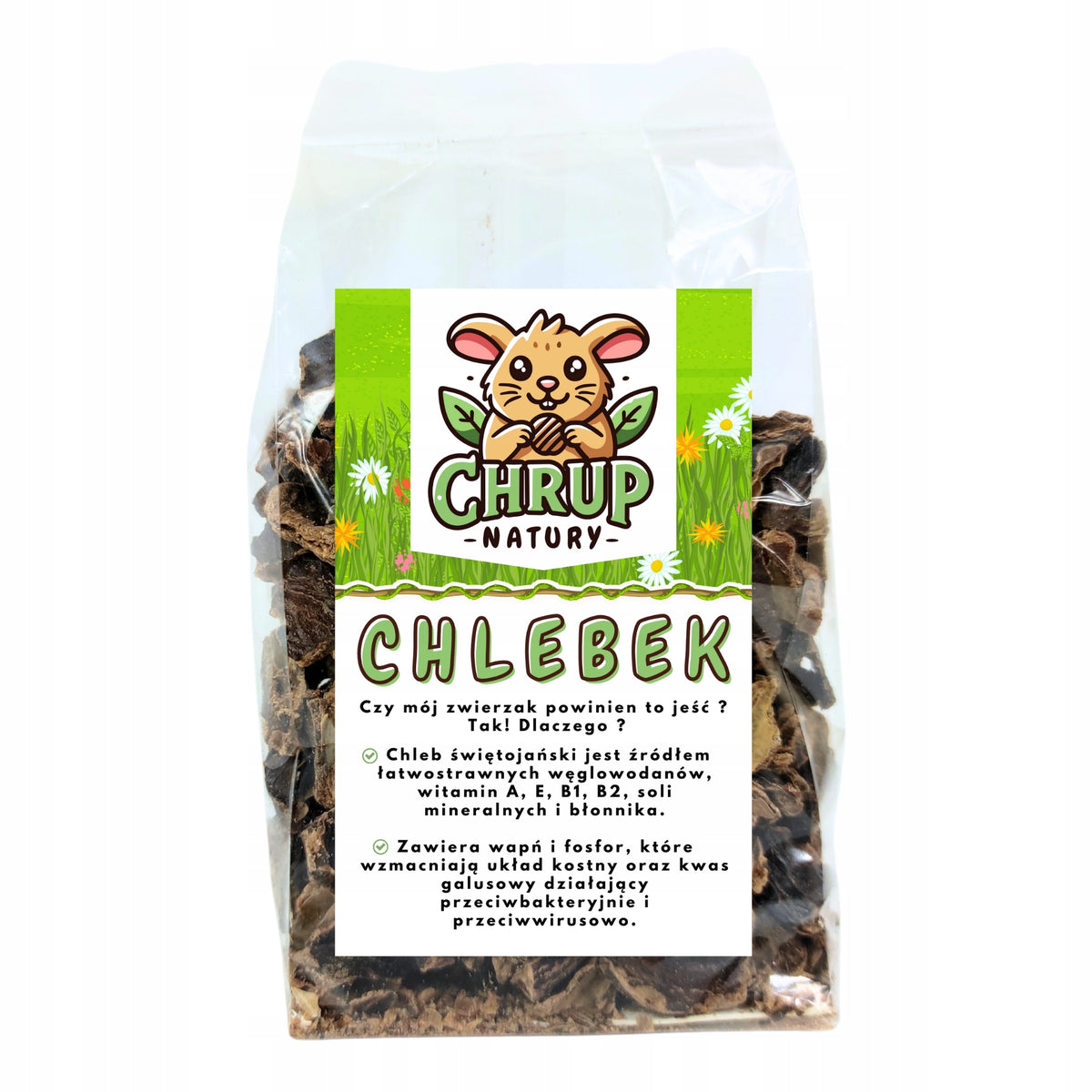 Świętojański Bread 110g – a delicacy for RODENTS and RABBIT Brand Chrup Natury