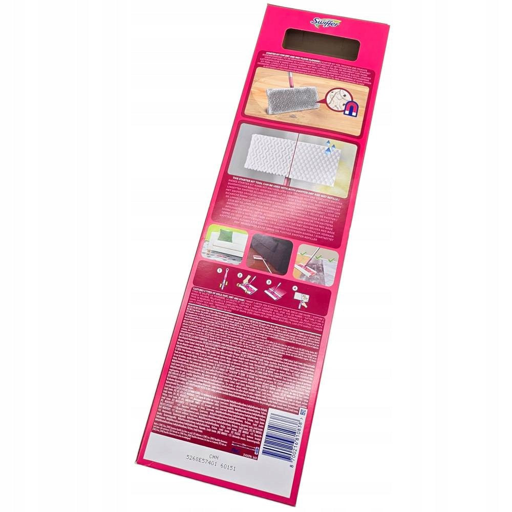 Swiffer Pink Limited Edition, Dry + Wet Mopping Kit Manufacturer code 8700216810838