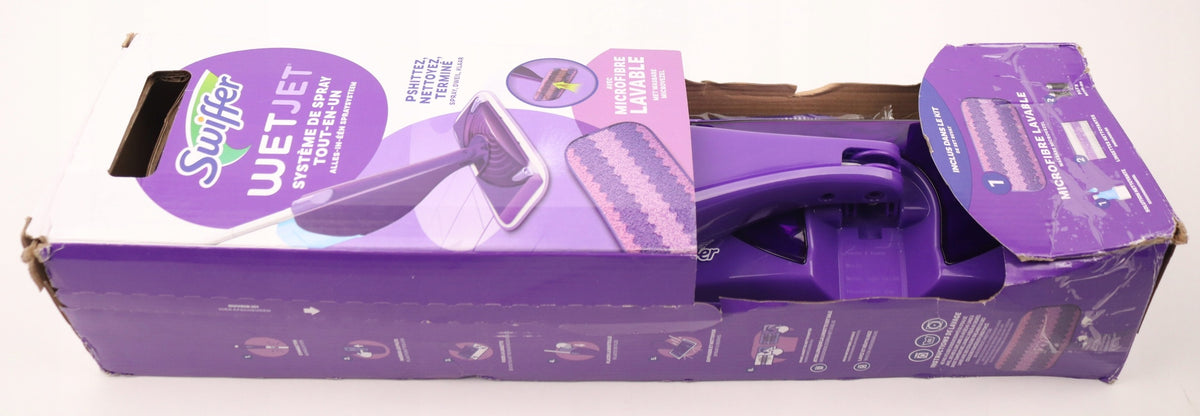 Swiffer WetJet flat mop with washer purple Manufacturer code 8700216081412