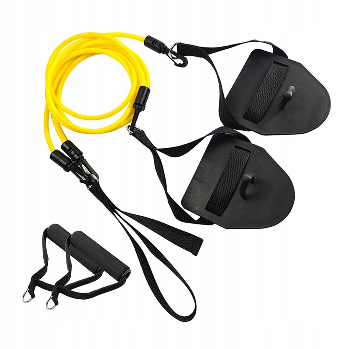 Swim Arm Trainer Strength Resistance Rope Swimming Paddle 20 lbs Yellow