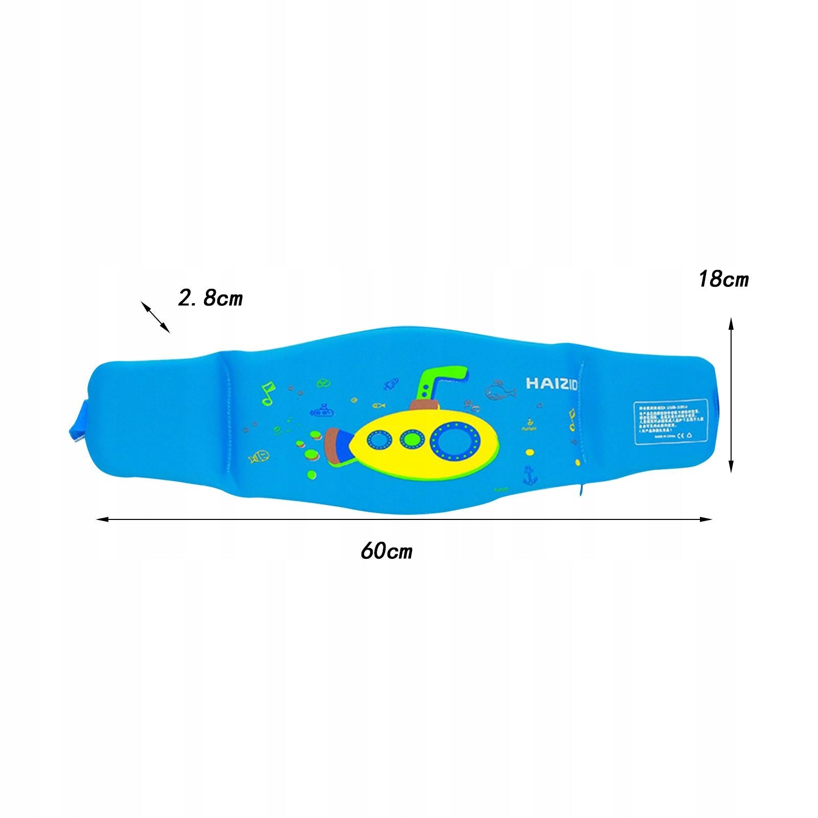Swim Belt Floating Belt Swim Trainer for Kids Aerobics Exercise Submarine Product weight with unit packaging 0.159 kg