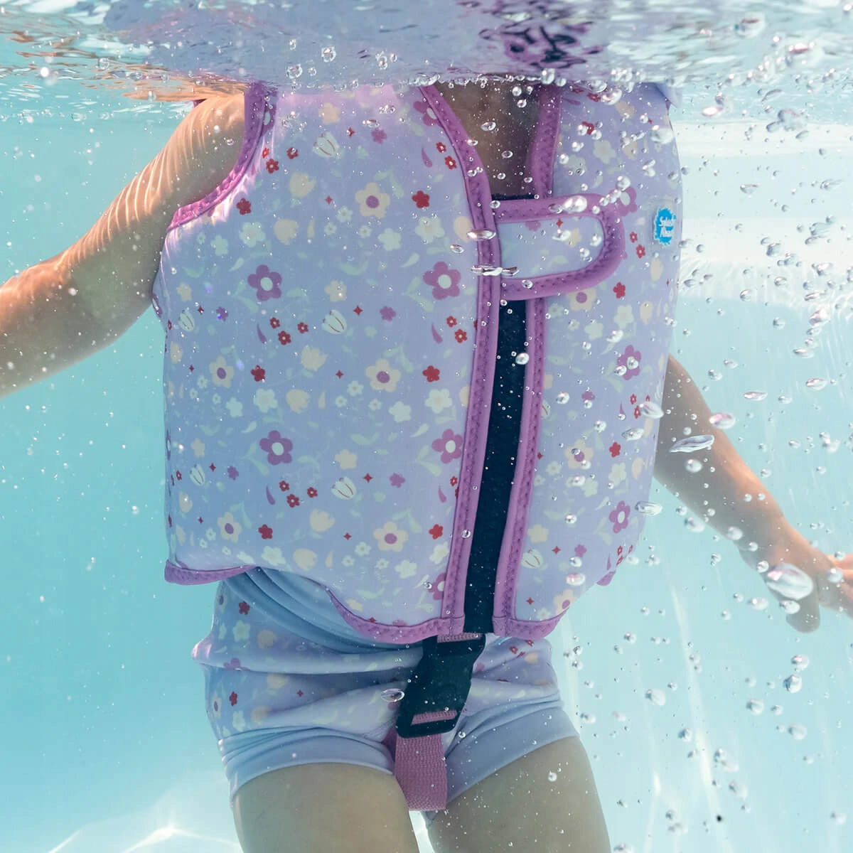 Swim vest Lilac Spring with belt 2-4 years Kind other