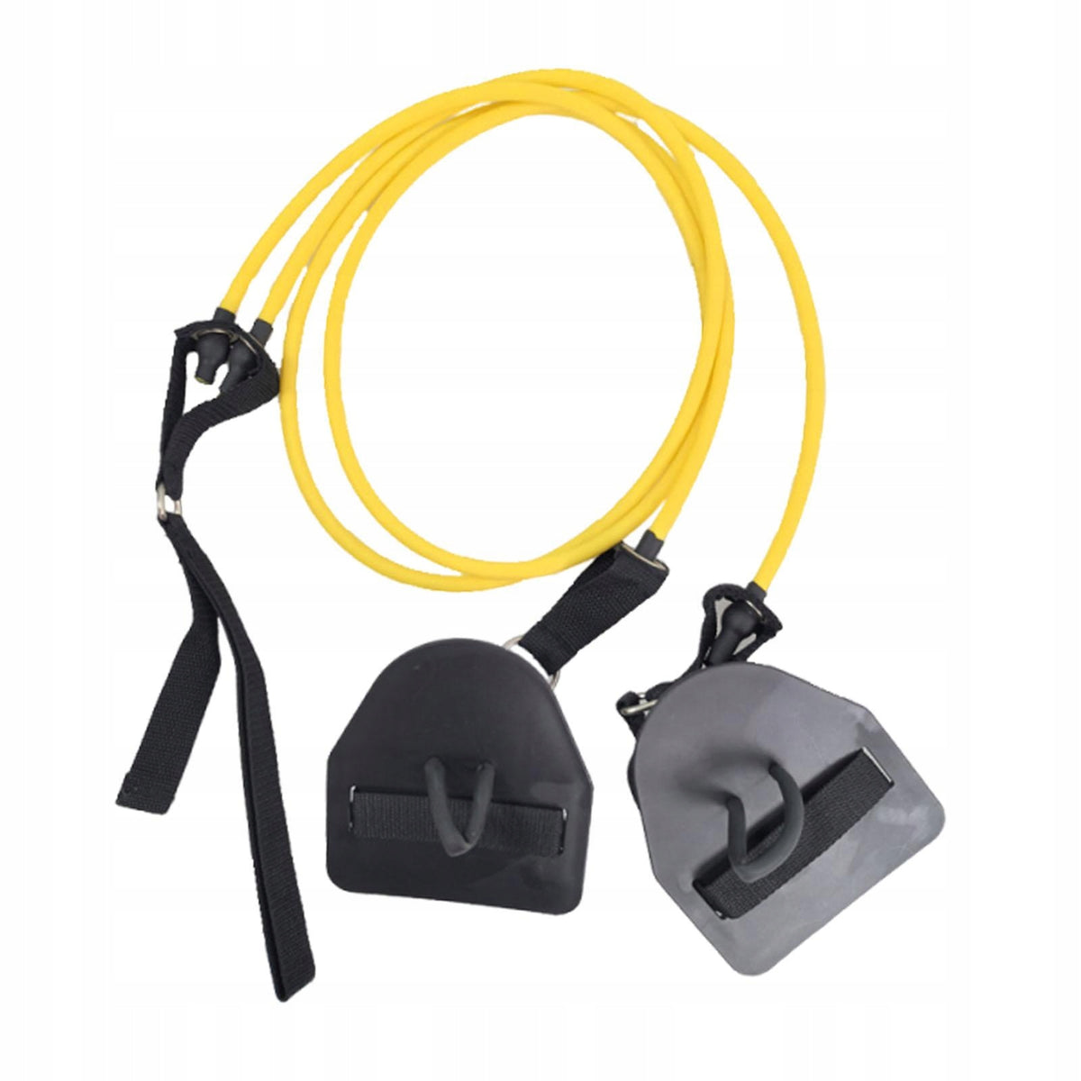 Swimming Arm with Paddles Stretch Freestyle Swimming Exercise Yellow 20lbs