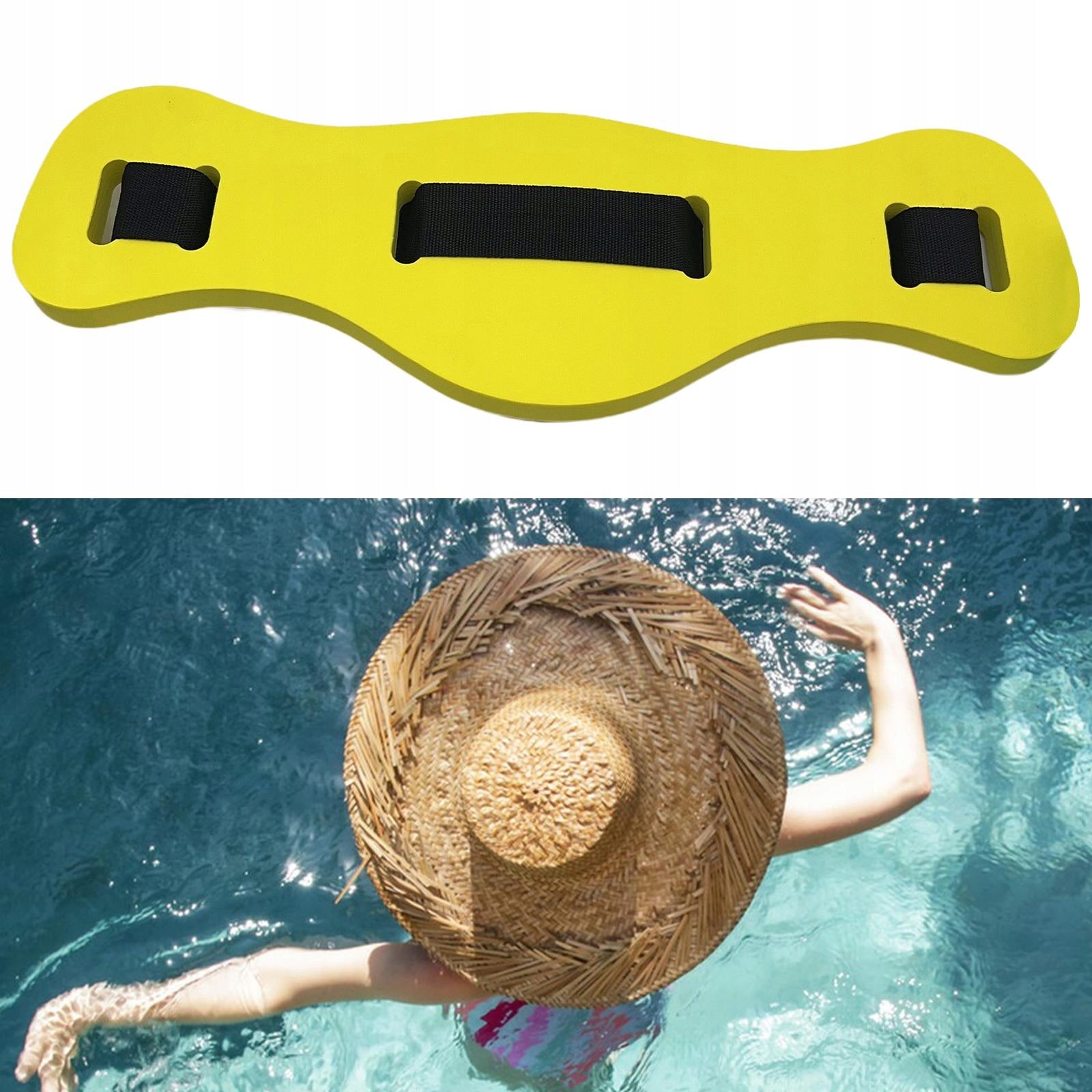 Swimming Belt Enthusiasts EVA Buoyancy Belt Adjustable Strap Yellow Kind other