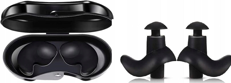 Swimming Earplugs for Swimming Silicone Plugs Flexible +etui