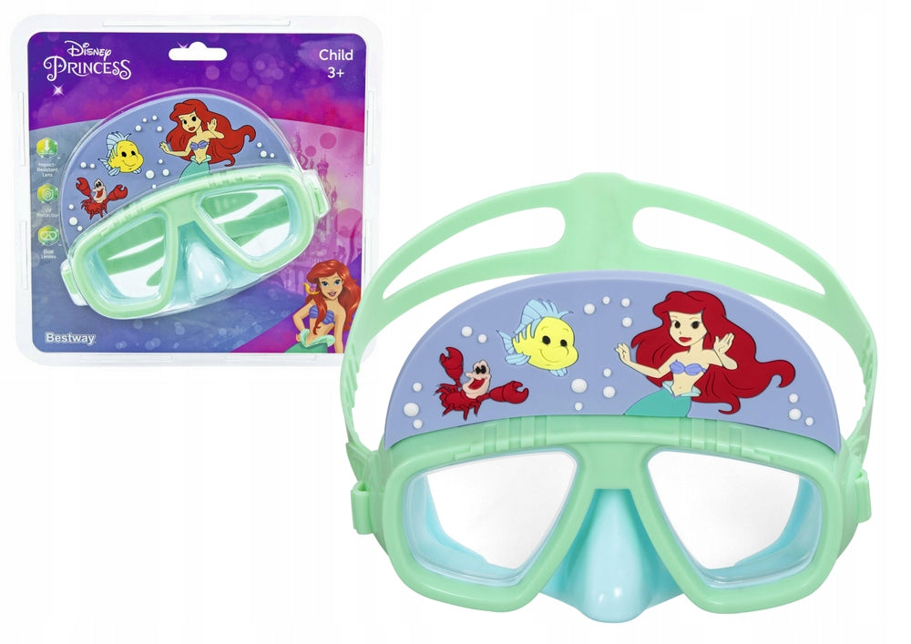 Swimming Glasses Mint Little Mermaid Disney Bestway 9103D Color blue