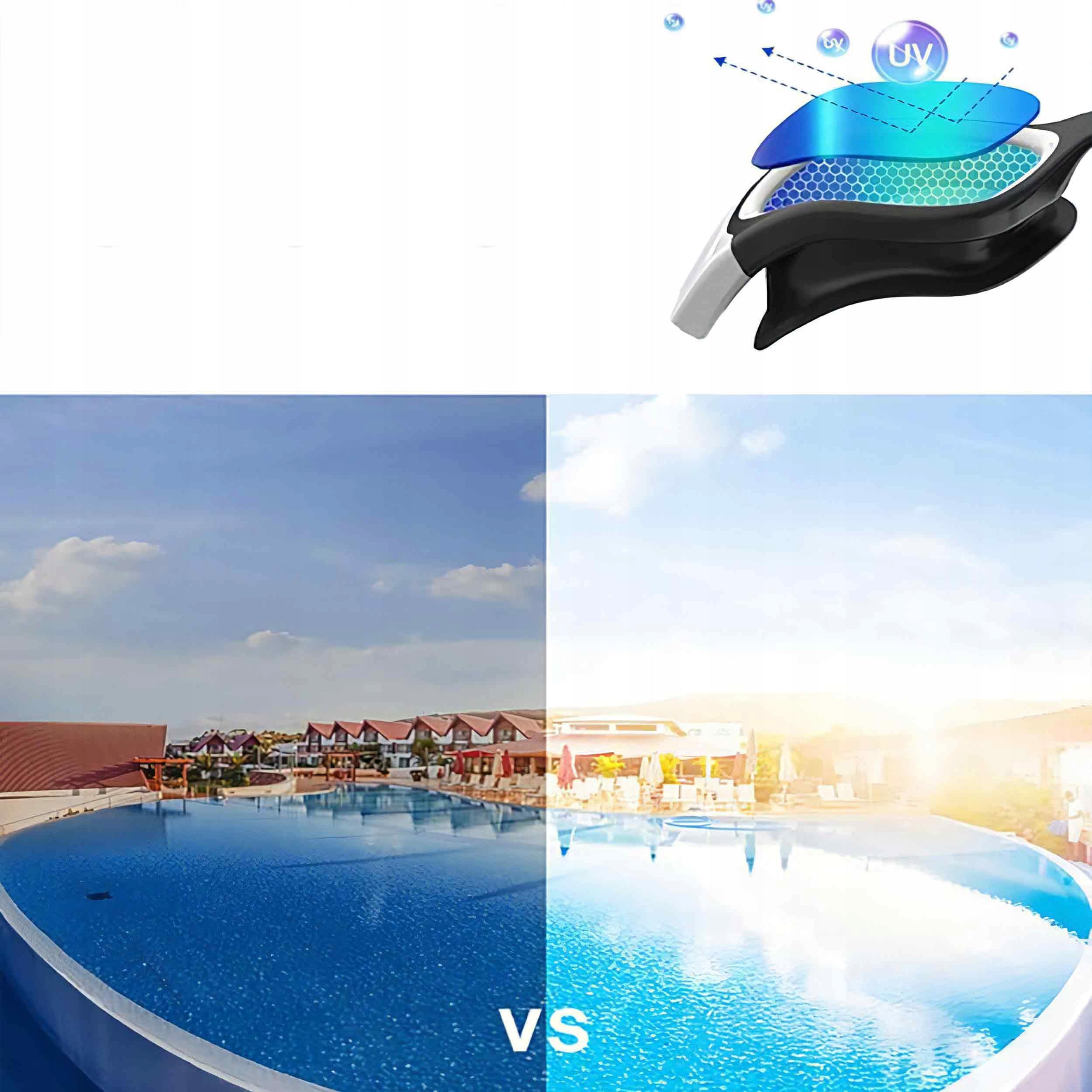 Swimming Glasses Swimming Pool ANTI-FOG Goggles POLARIZATION UV Filter Gender unisex product