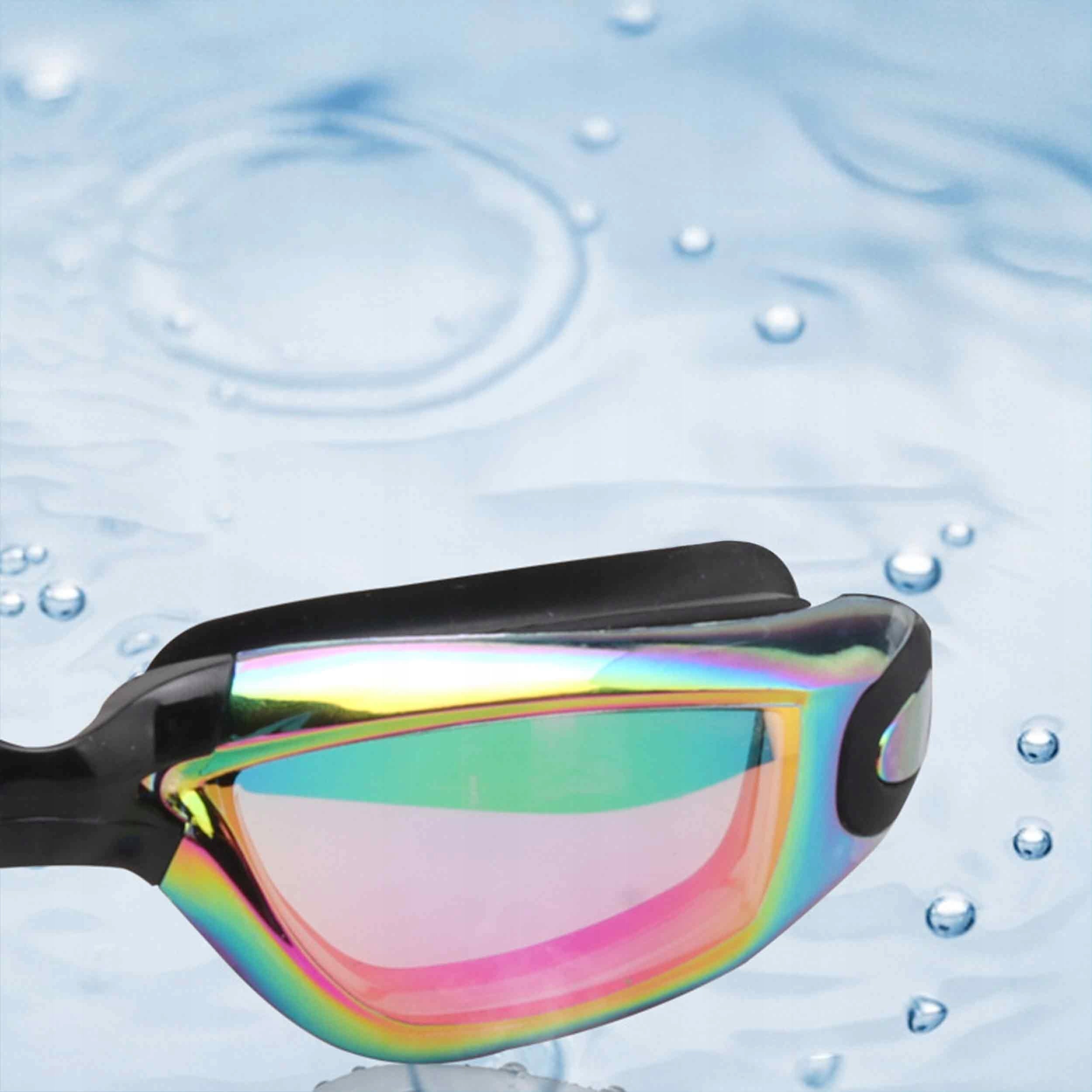 Swimming Glasses Swimming Pool ANTI-FOG Goggles UV Filter + CASE Brand Renew Force