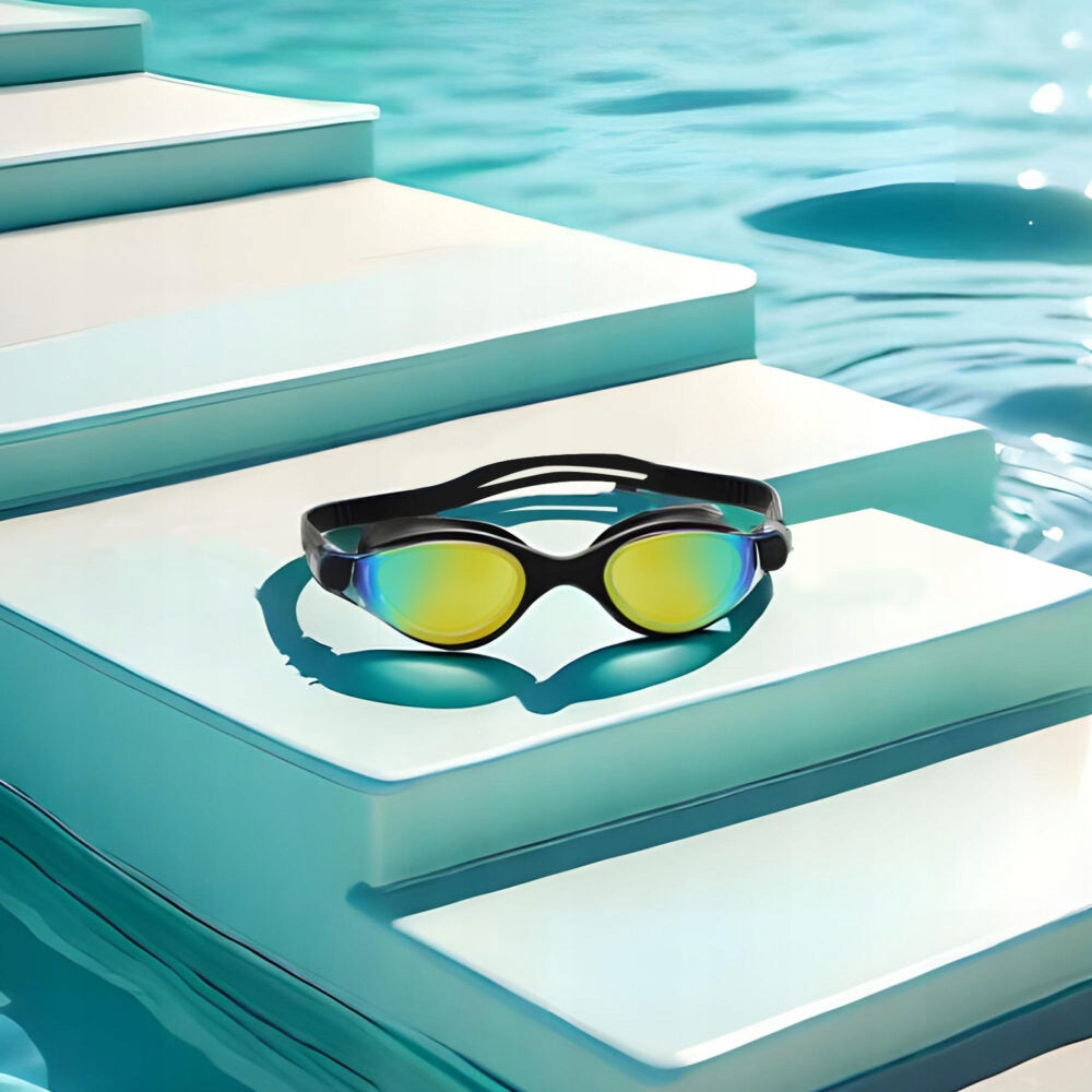 Swimming Glasses Swimming Pool ANTI-FOG Goggles UV Filter Manufacturer code OKULARY PRZECISŁONECZNE DO PŁYWANIA REGULACJA